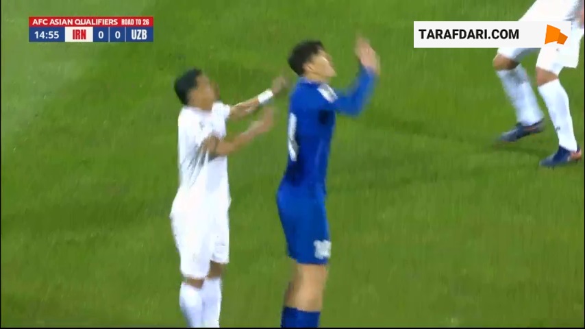گل ارکینوف به ایران روی اشتباه شجاع خلیل زاده (ایران 0-1 ازبکستان)