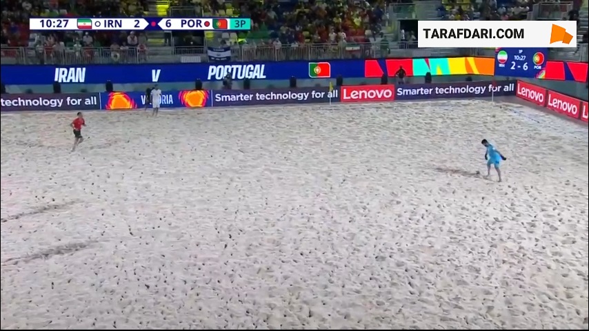 جام جهانی فوتبال ساحلی؛ گل دیدنی مختاری به پرتغال (ایران 3-6 پرتغال)