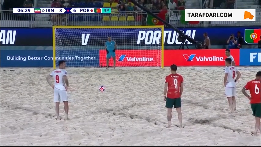 جام جهانی فوتبال ساحلی؛ گل هفتم پرتغال به ایران (ایران 3-7 پرتغال)