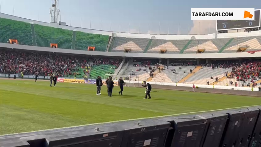 اولین حضور روی چمن ورزشگاه آزادی؛ کارتال تشویق شد