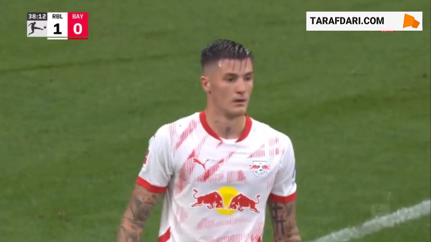 گل لوکاس کلوسترمان به بایرن مونیخ (لایپزیش 2-0 بایرن مونیخ)