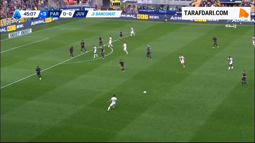 گل متئو پیگرینو به یوونتوس (پارما 1-0 یوونتوس)