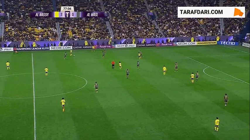 گزارش جالب گزارشگر عرب‌زبان روی گل دیدنی کریستیانو رونالدو مقابل الوصل امارات