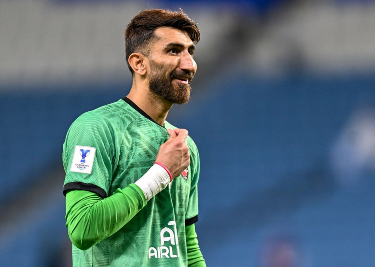علیرضا بیرانوند - پرسپولیس - تراکتور - لیگ برتر فوتبال ایران