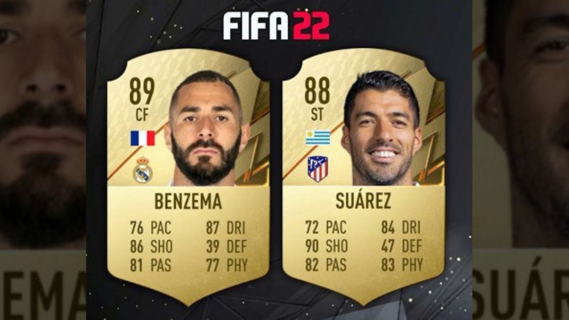 مقایسه-ریتینگ - FIFA-07 - EA-FC-25 - بهترین-مهاجمان - FIFA-23 - بازیهای-ویدیویی - ریتینگ-بازیکنان - فوتبال-دیجیتال - عملکرد-بنزما - دوران-اوج-سوارز