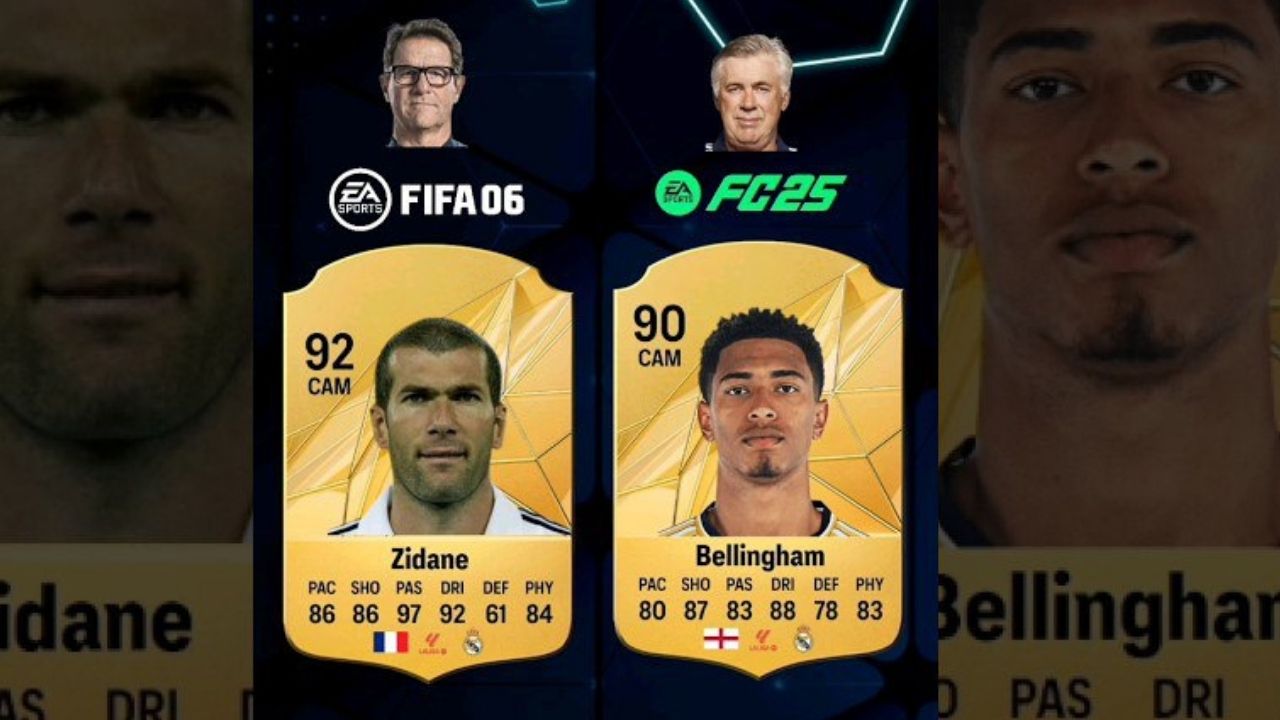 امتیاز بازیکنان رئال مادرید – بهترین بازیکنان FIFA 06 – مقایسه FIFA 06 و EA Sports FC 25 – کیلیان امباپه رئال مادرید – تغییرات رئال مادرید در بازی فیفا – بازیکنان برتر فیفا ۲۰۲۵