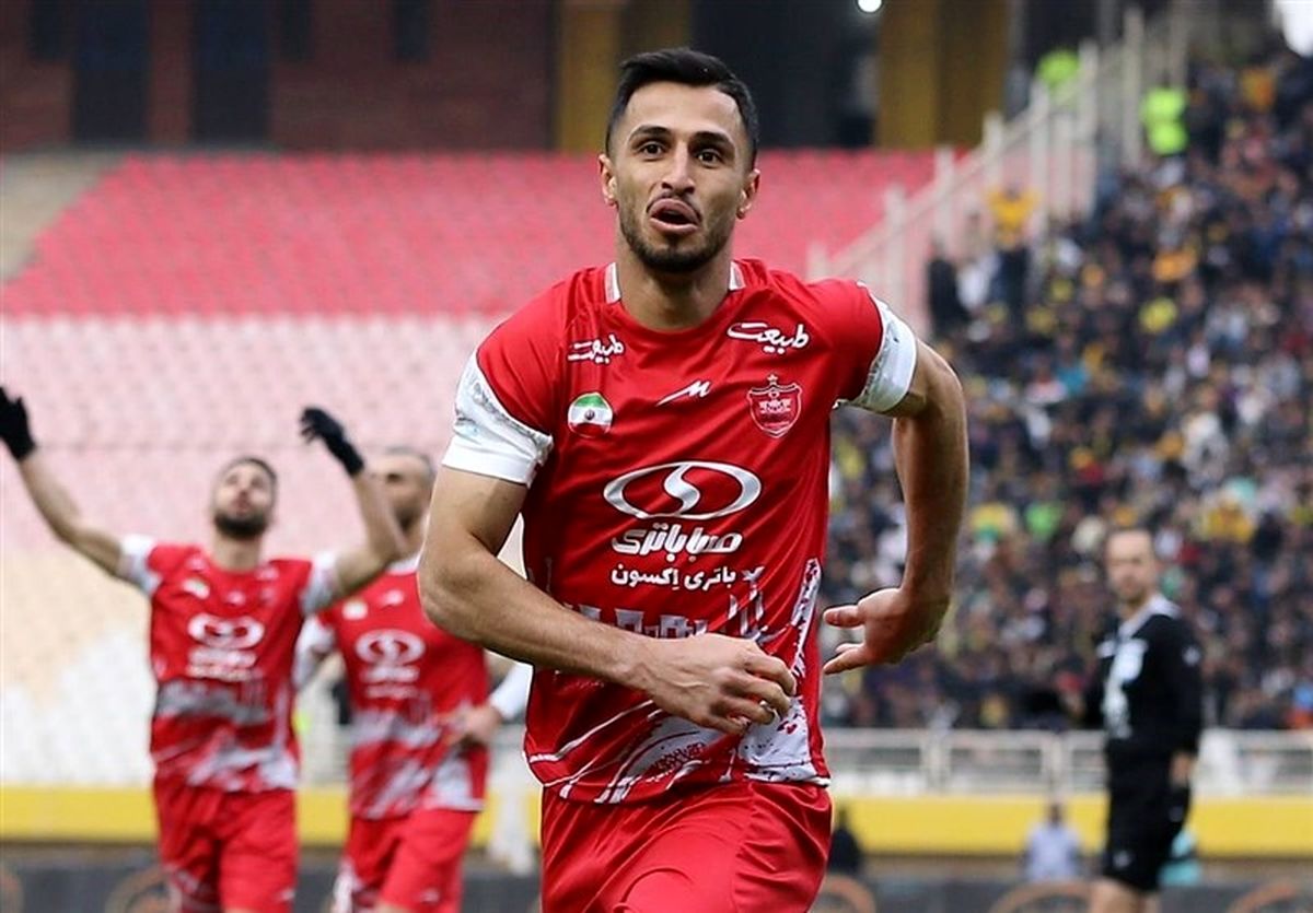 علی علیپور مهاجم پرسپولیس و تیم ملی
