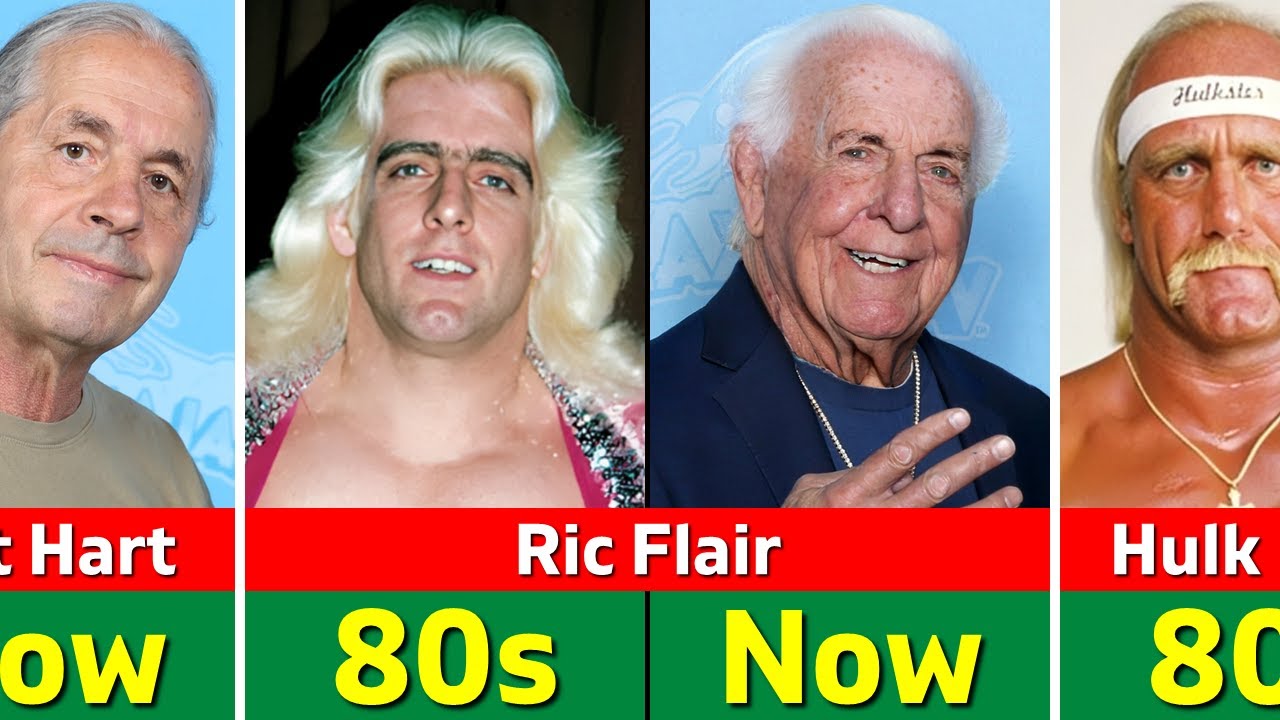 WWE - دهه 80 - تغییر چهره کشتیگیران - هالک هوگان - ریک فلیر - برت هارت - گذر زمان - ظاهر کشتیگیران