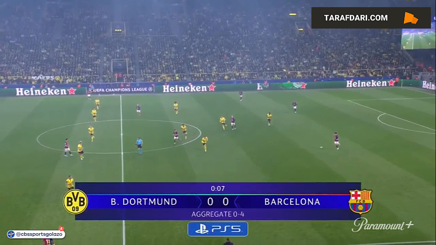 دورتموند - بارسلونا - لیگ قهرمانان اروپا