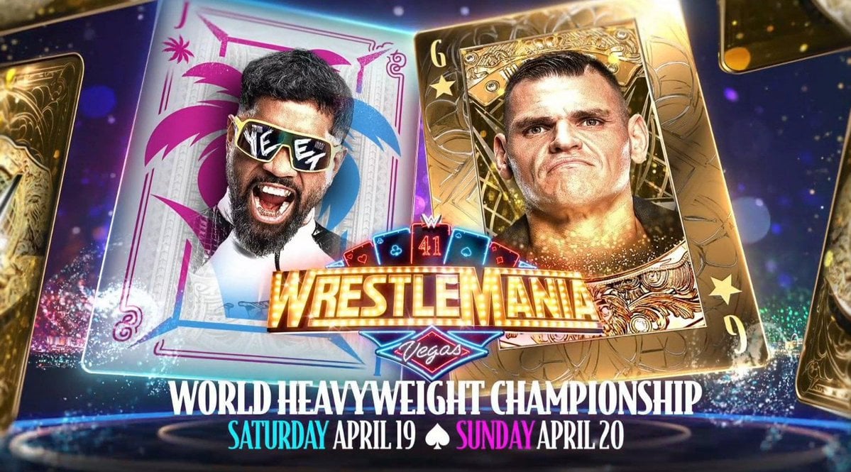 گونتر - جی اوسو - WWE - رسلمنیا 41