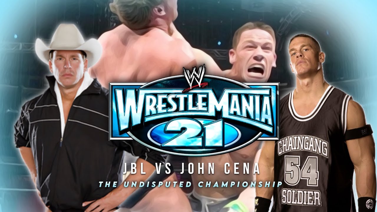 جان-سینا - رسلمنیا-۲۱ - قهرمانی-WWE - جیبیال - کمربند-WWE - کشتیحرفهای - پیروزی-تاریخی - دوران-سلطه