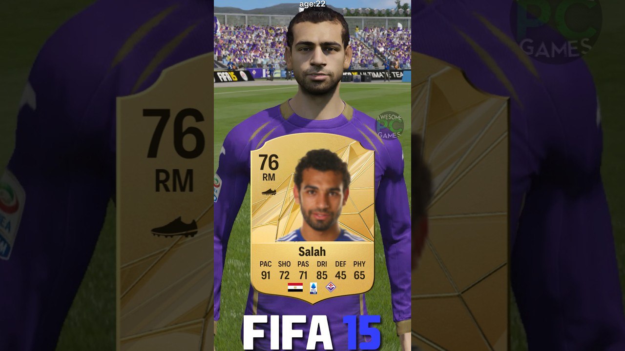 محمد-صلاح، FIFA-14، EA-Sports-FC-25، ریتینگ، تغییرات-ظاهری، لیورپول، وینگر، مصر، بازی-ویدئویی، شبیهسازی-فوتبال