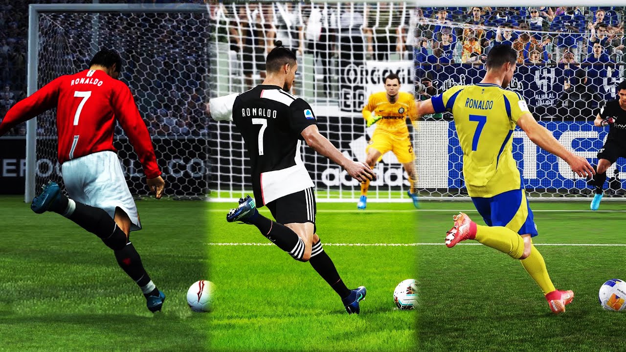 PES-ضربات پنالتی-eFootball-فوتبال-گیمینگ-فیزیک توپ-کنترل پنالتی-PES 2013-PES 2017-eFootball 25-واقعگرایی-نشانهگیری-دروازهبان-شوت پنالتی-سیستم جدید