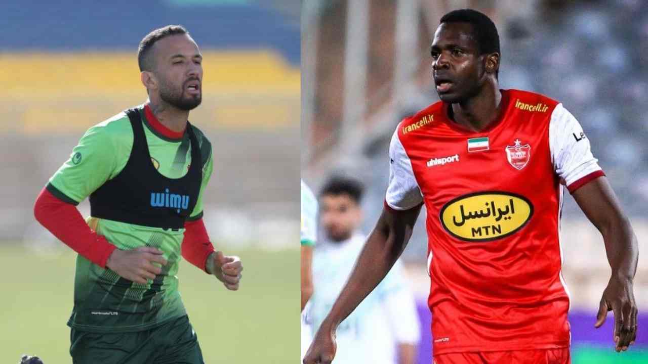 شیخ دیاباته و لئاندرو پریرا- بازیکنان خارجی پرسپولیس