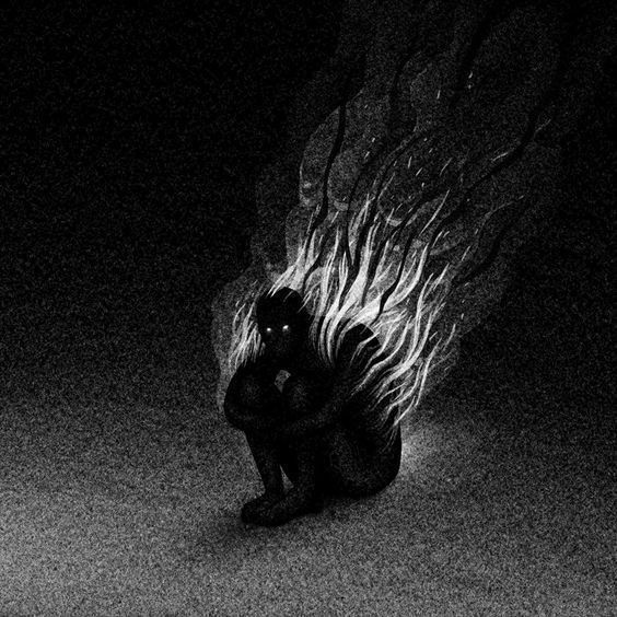 Dark the night