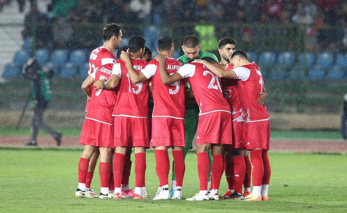 عکس از بازیکنان پرسپولیس ۱۴۰۳