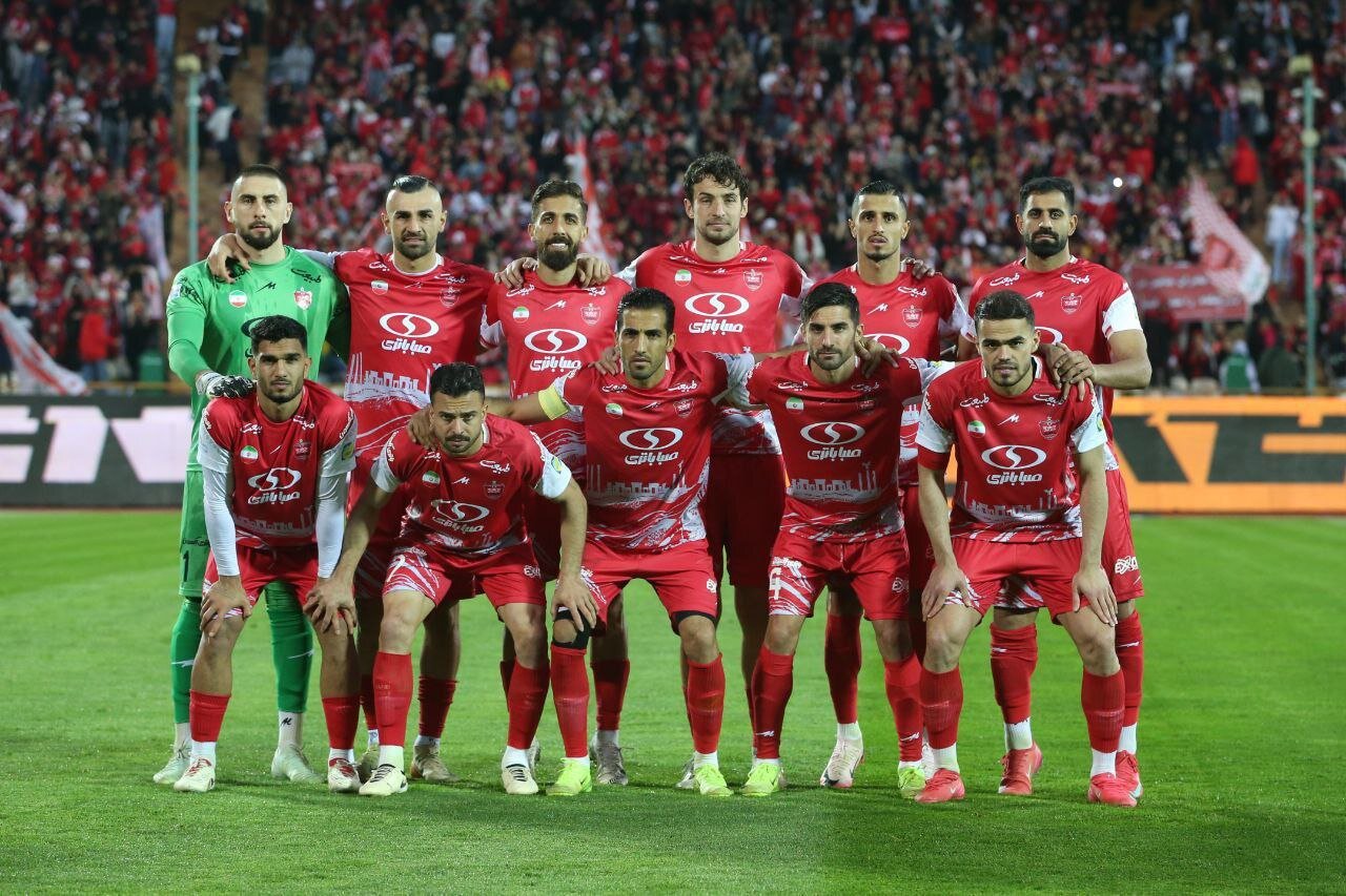 عکس تیمی از پرسپولیس در لیگ برتر ایران