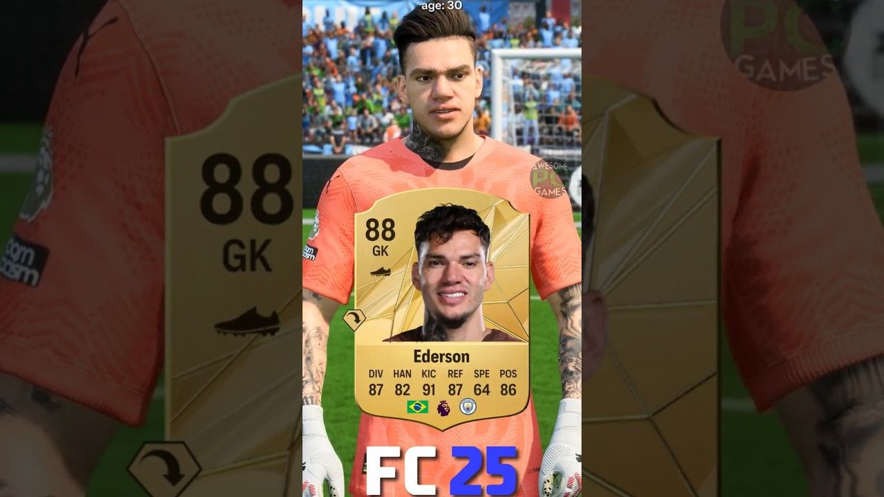ریتینگ ادرسون مورائس در بازی فیفا، EA FC 25، گیم