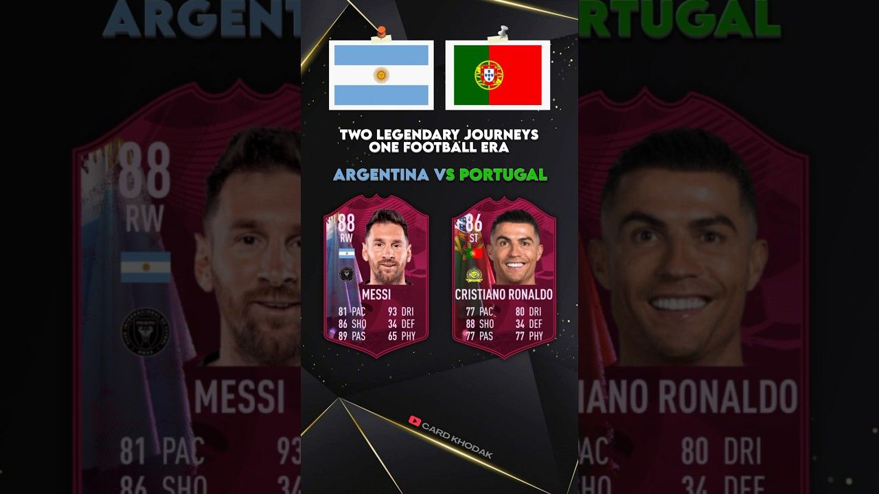 کریستیانو رونالدو؛ لیونل مسی؛ بازی‌های فیفا؛ EA FC 25 