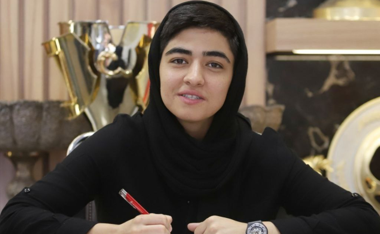 فاطمه قاسمی-تیم زنان پرسپولیس