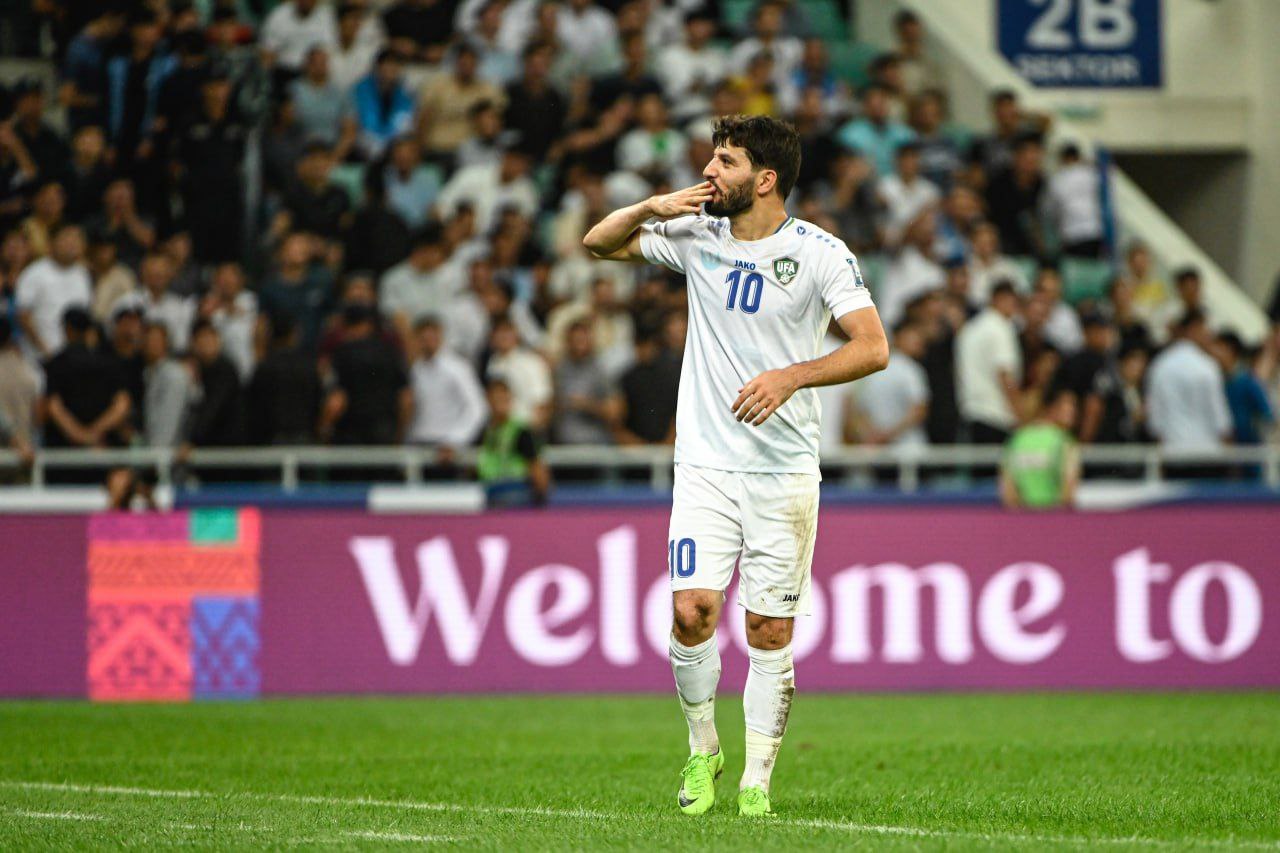 جلال الدین ماشاریپوف-تیم ملی ازبکستان-مقدماتی جام جهانی 2026