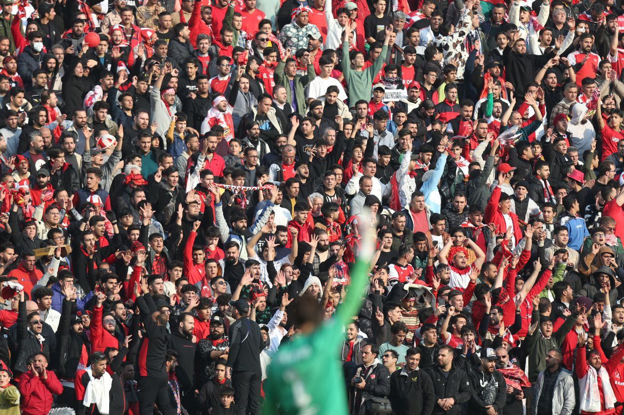 هواداران پرسپولیس-ورزشگاه آزادی