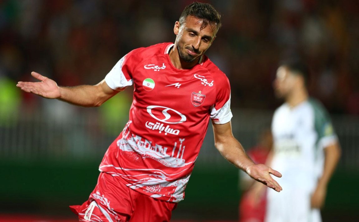 سعید صادقی وینگر پرسپولیس تهران - ستاره سابق گل گهر سیرجان - لیگ برتر ایران