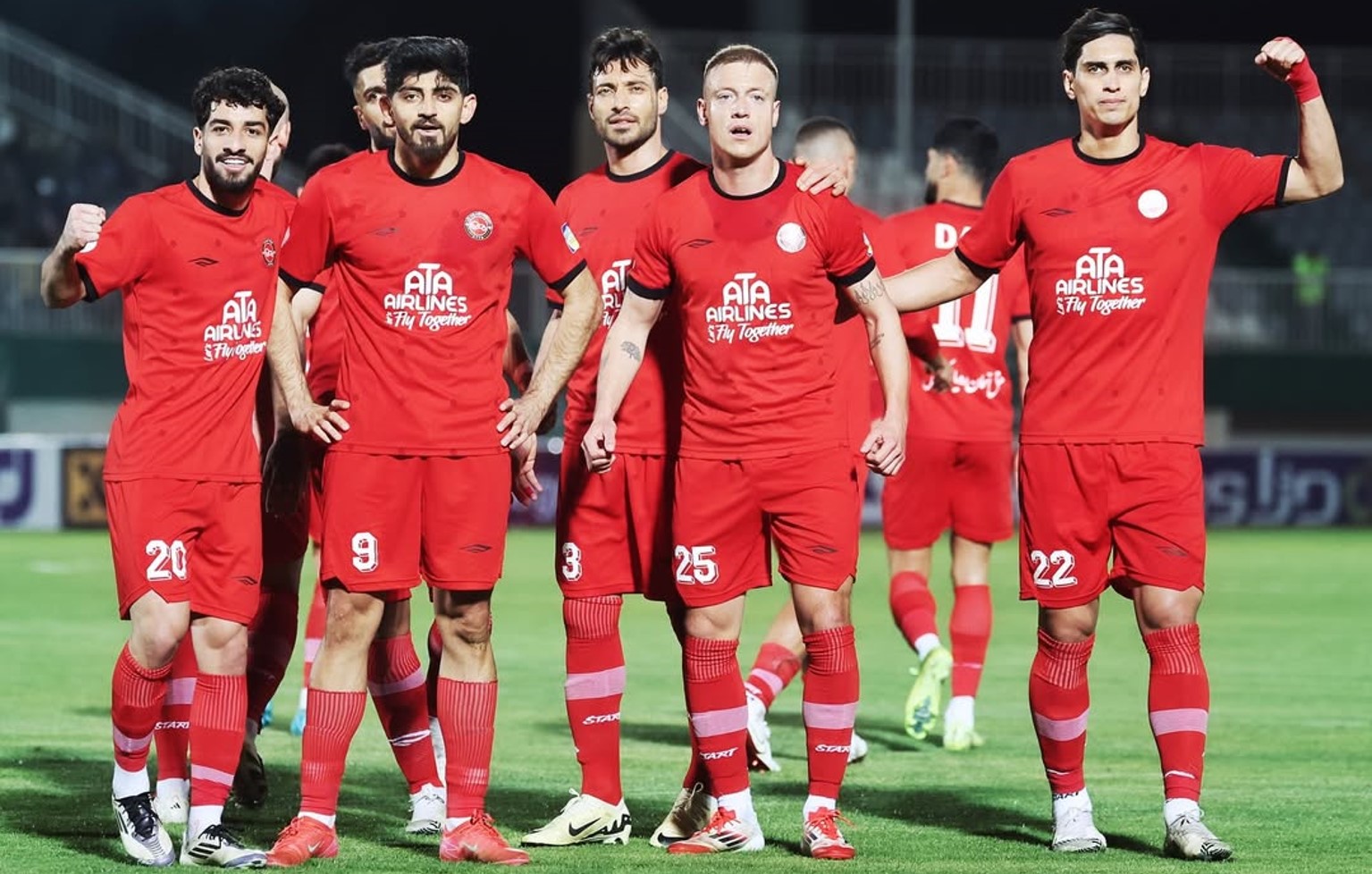 مهدی ترابی، شجاع خلیل زاده، مهدی هاشم نژاد، دوماگوی دروژدک در جشن پیروزی تراکتور