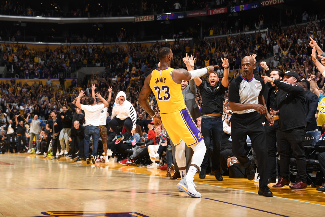 سن انتونیو اسپرز - لس انجلس لیکرز - بسکتبال NBA - staples center