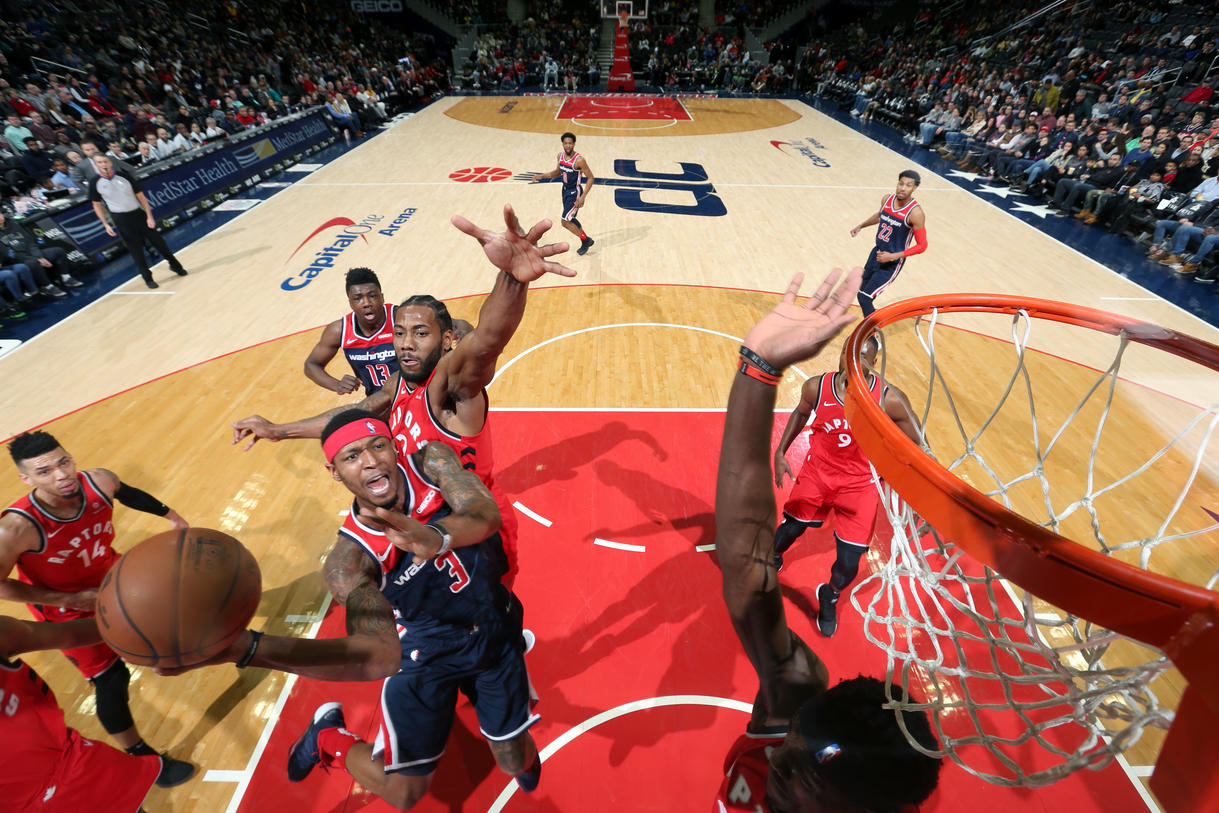 واشنگتن ویزاردز - تورنتو رپترز - capital bank arena - بسکتبال nba