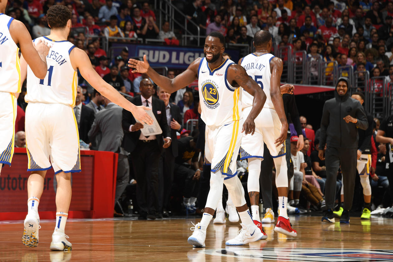 لس انجلس کلیپرز - گلدن استیت وریرز - staples center - بسکتبال nba