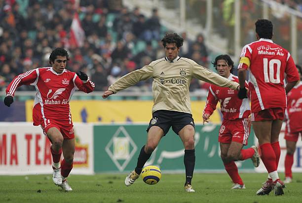 پرسپولیس - Michael Ballack - Bayern Muncich - Persepolis - Friendly Match