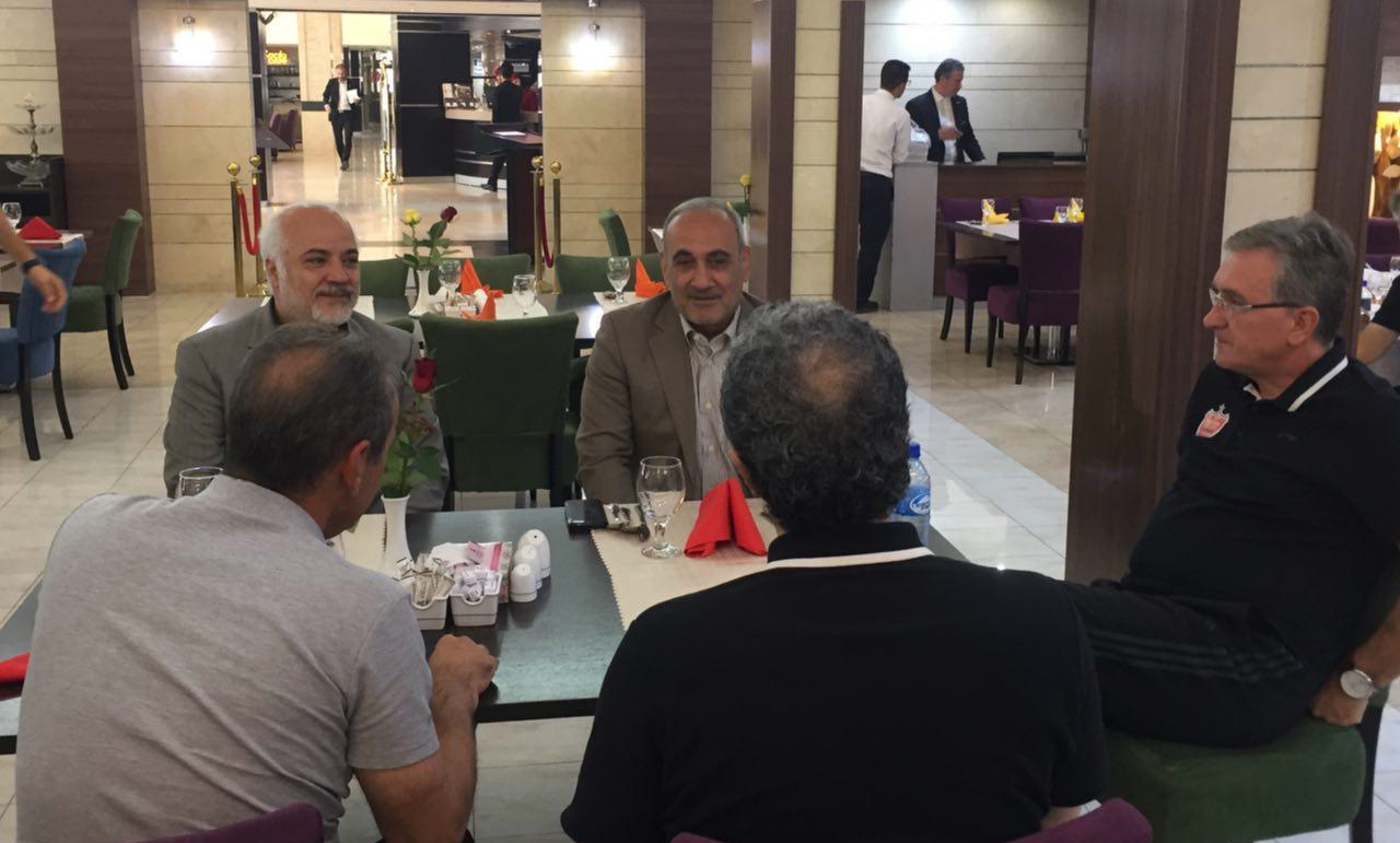 لیگ برتر فوتبال - پرسپولیس - اردوی پرسپولیس