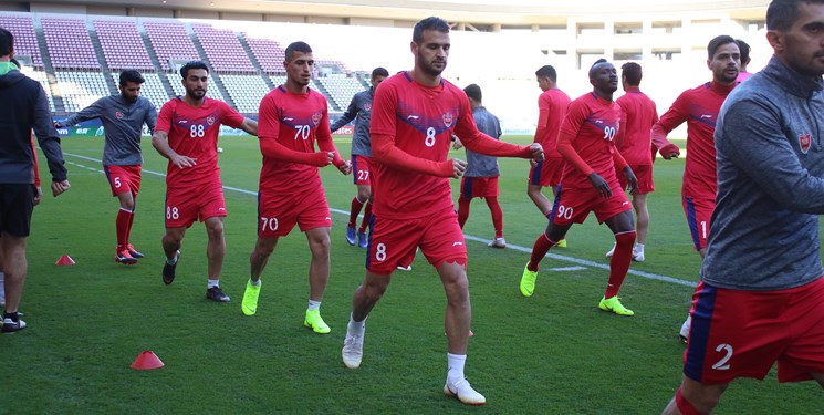 لیگ برتر فوتبال-پرسپولیس-تمرین پرسپولیس