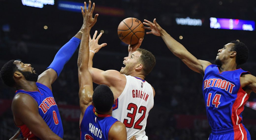 بسکتبال NBA - دیترویت پیستونز - لس آنجلس کلیپرز