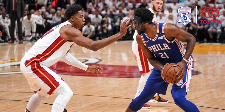 بسکتبال NBA - میامی هیت - فیلادلفیا سونی سیکسرز