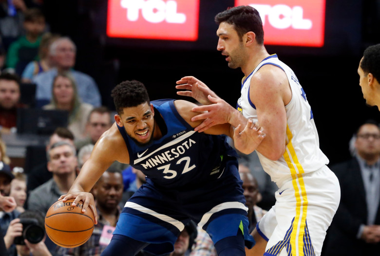 بسکتبال NBA - گلدن استیت وریز - مینسوتا تیمبرولوز