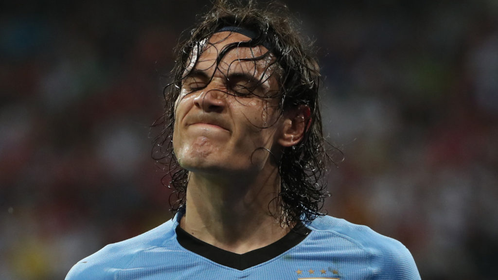 اروگوئه-پاری سن ژرمن-مونته ویدئو-Edinson Cavani