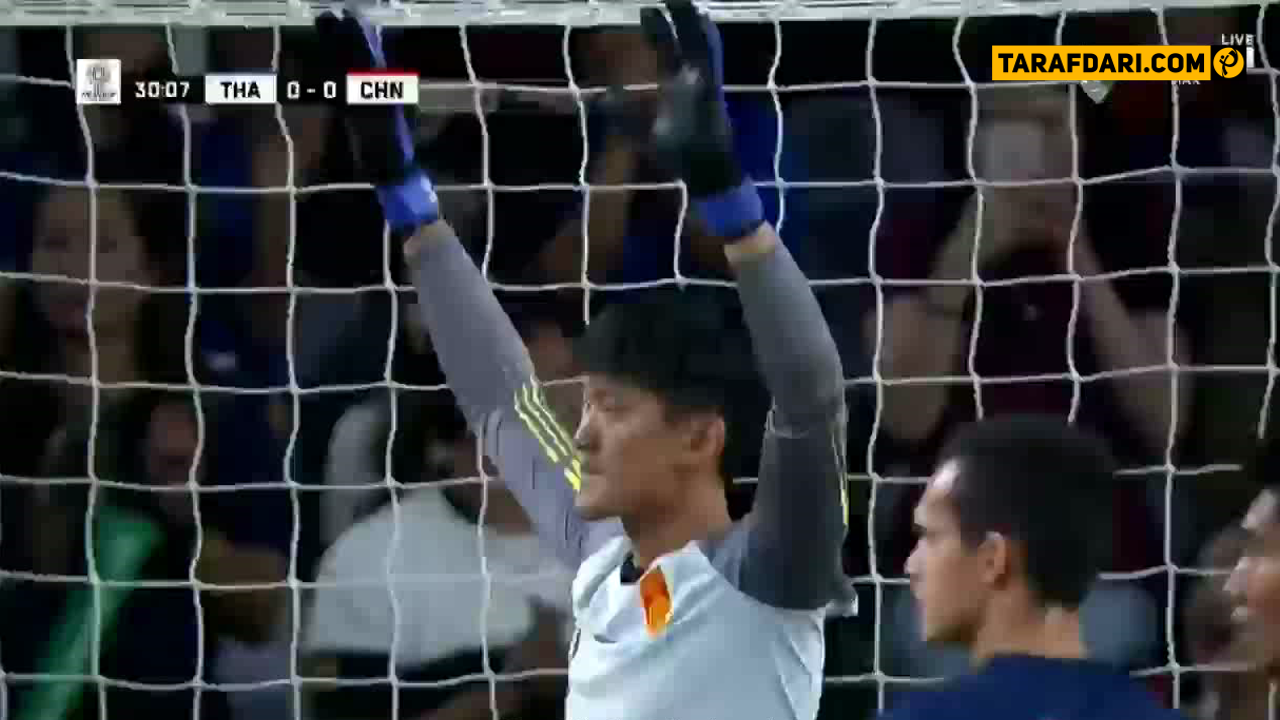 گل سوپاچای جایدد به چین (تایلند 1-0 چین)