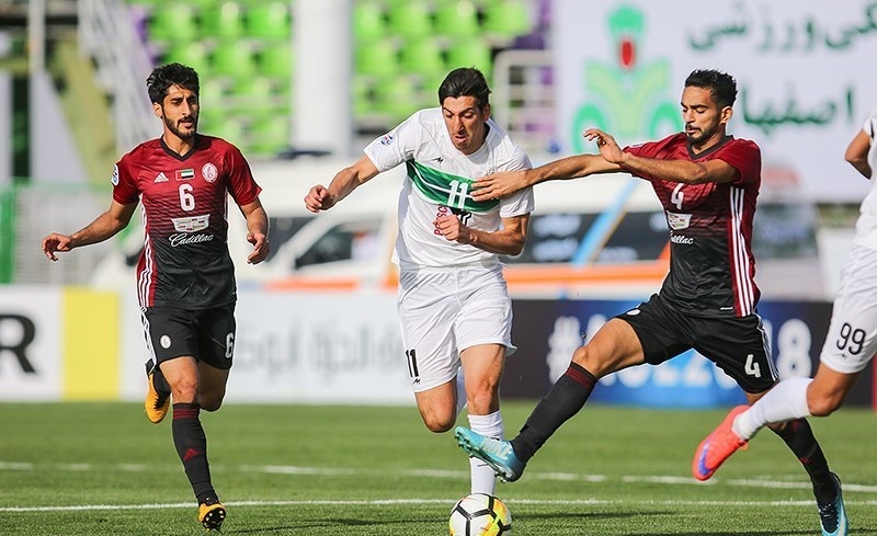 لیگ قهرمانان آسیا-ذوب آهن-الوحده امارات