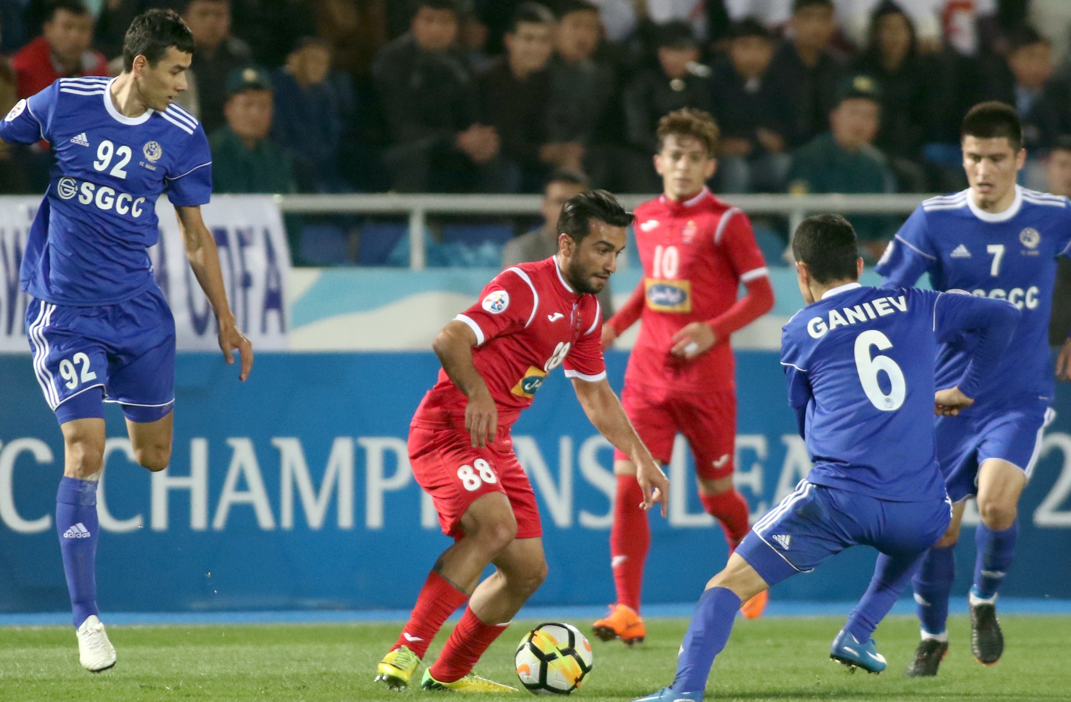 لیگ قهرمانان آسیا-پرسپولیس-نسف قارشی-بازیکن پرسپولیس-بازیکنان نسف قارشی