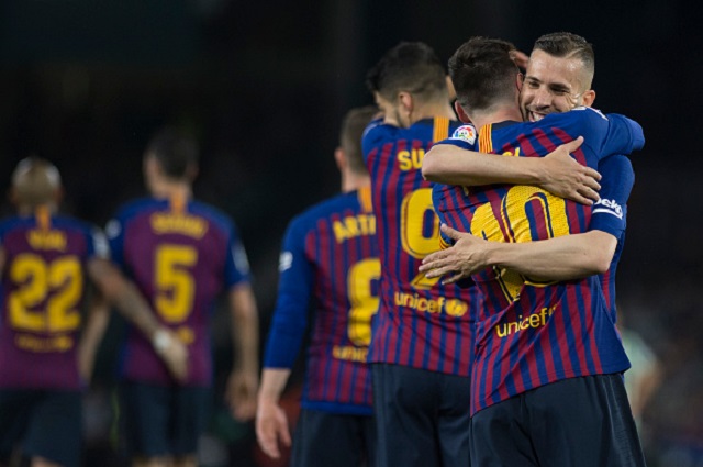 بارسلونا - رئال بتیس - اسپانیا-آرژانتین-لالیگای اسپانیا- مدافع -مهاجم- fc barcelona