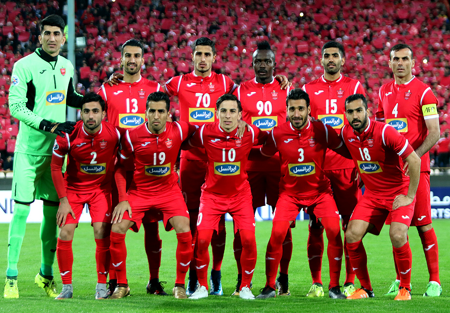 پرسپولیس- لیگ برتر-عکس تیمی پرسپولیس- پرسپولیس در سال 1396