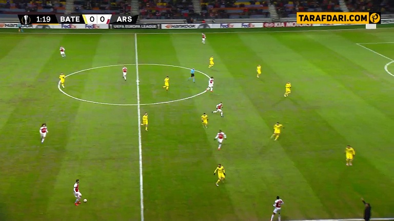 باته بوریسوف-آرسنال-لیگ اروپا-bate borisov-arsenal-UEL
