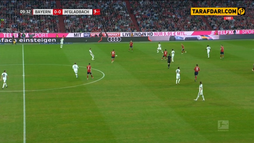 بایرن مونیخ-مونشن گلادباخ-بوندس لیگا-آلیانز آرنا-مونیخ-آلمان-bayern munchen-borussia munchen gladbach