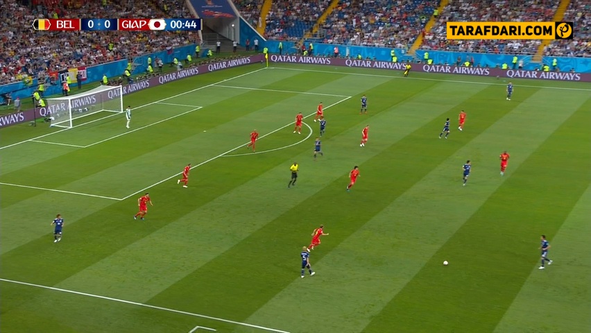 خلاصه بازی - بلژیک 3-2 ژاپن