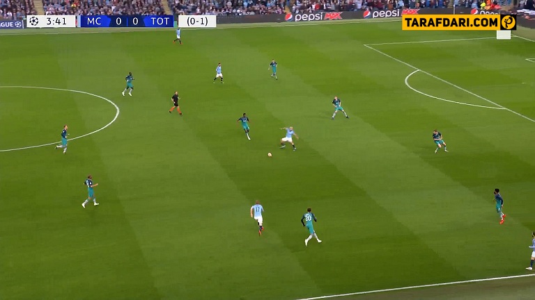 منچسترسیتی-تاتنهام-لیگ قهرمانان اروپا-ورزشگاه اتحاد-manchester city-tottenham-ucl
