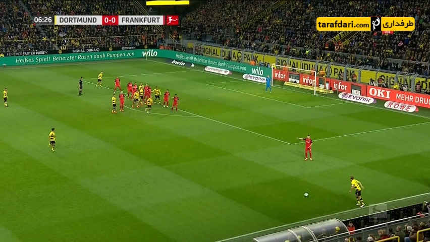 خلاصه HD - دورتموند 3-2 آینتراخت فرانکفورت - میچی باتشوایی