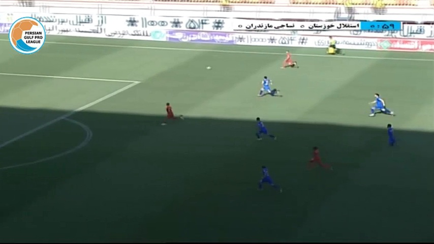 خلاصه بازی استقلال خوزستان 1-1 نساجی مازندران (لیگ برتر ایران - 1397/98)