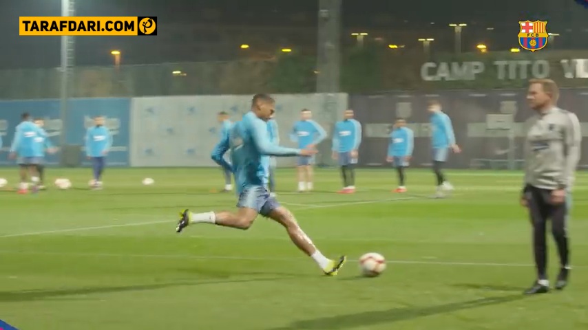 بارسلونا-تمرینات بارسلونا-لالیگا-اسپانیا-laliga-barcelona